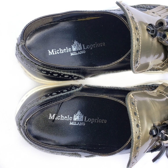 Michele Lopriore Milano Tassel Platform Loafer 37 - Picture 3 of 9